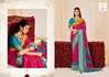 Ashmira By Shubh Shree Wedding Wear Velvet Tusser Silk Saree Online Wholesale
